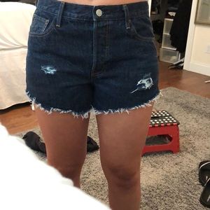 vintage jean shorts